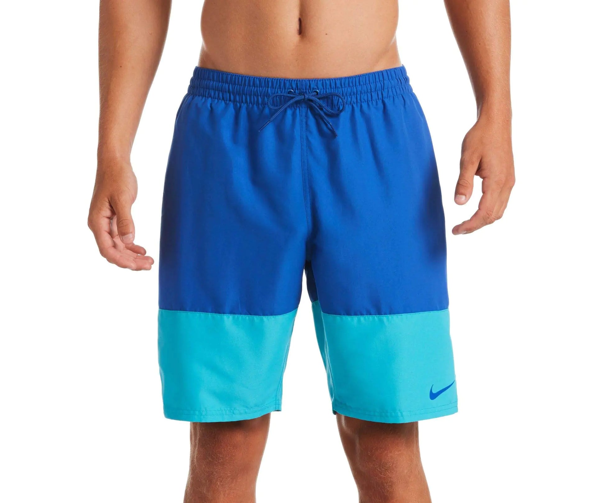 Nike Swim Mens Split Breaker Volley Swim Trunk Game Royal Large/Blue - Velora Luxury Fashion