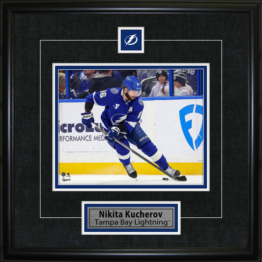 Nikita Kucherov Framed Pin & Plate Tampa Bay Lightning - Velora Luxury Fashion