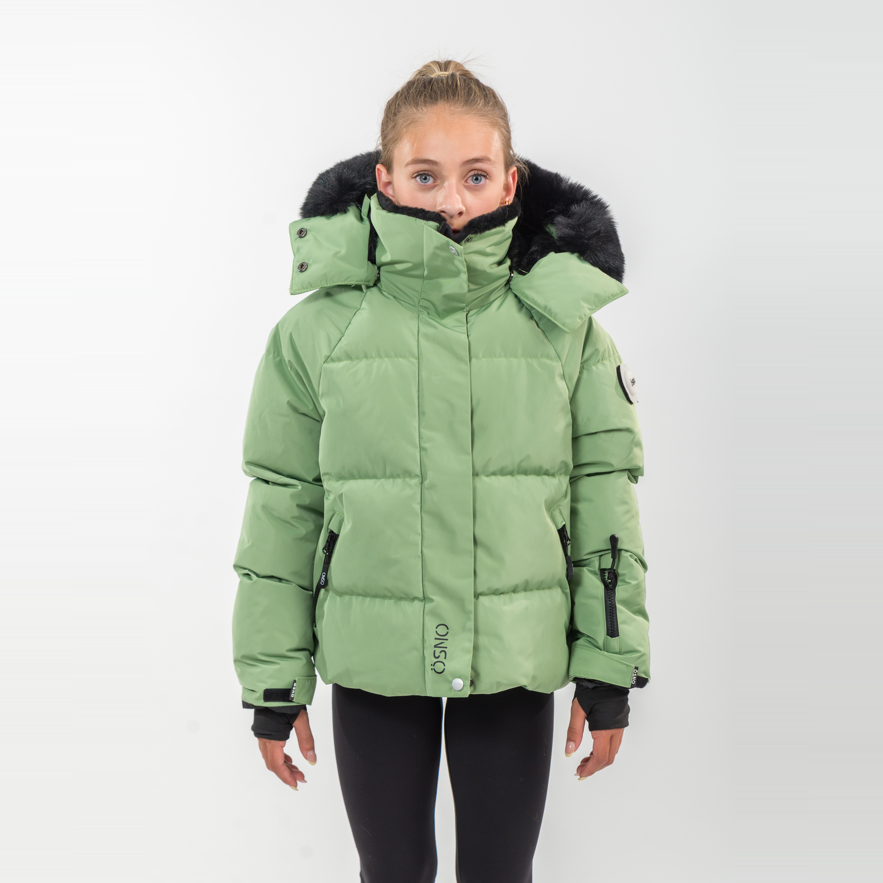 Nikki’s Cropped Ski Jacket & Pants Snowsuit - Velora Luxury Fashion