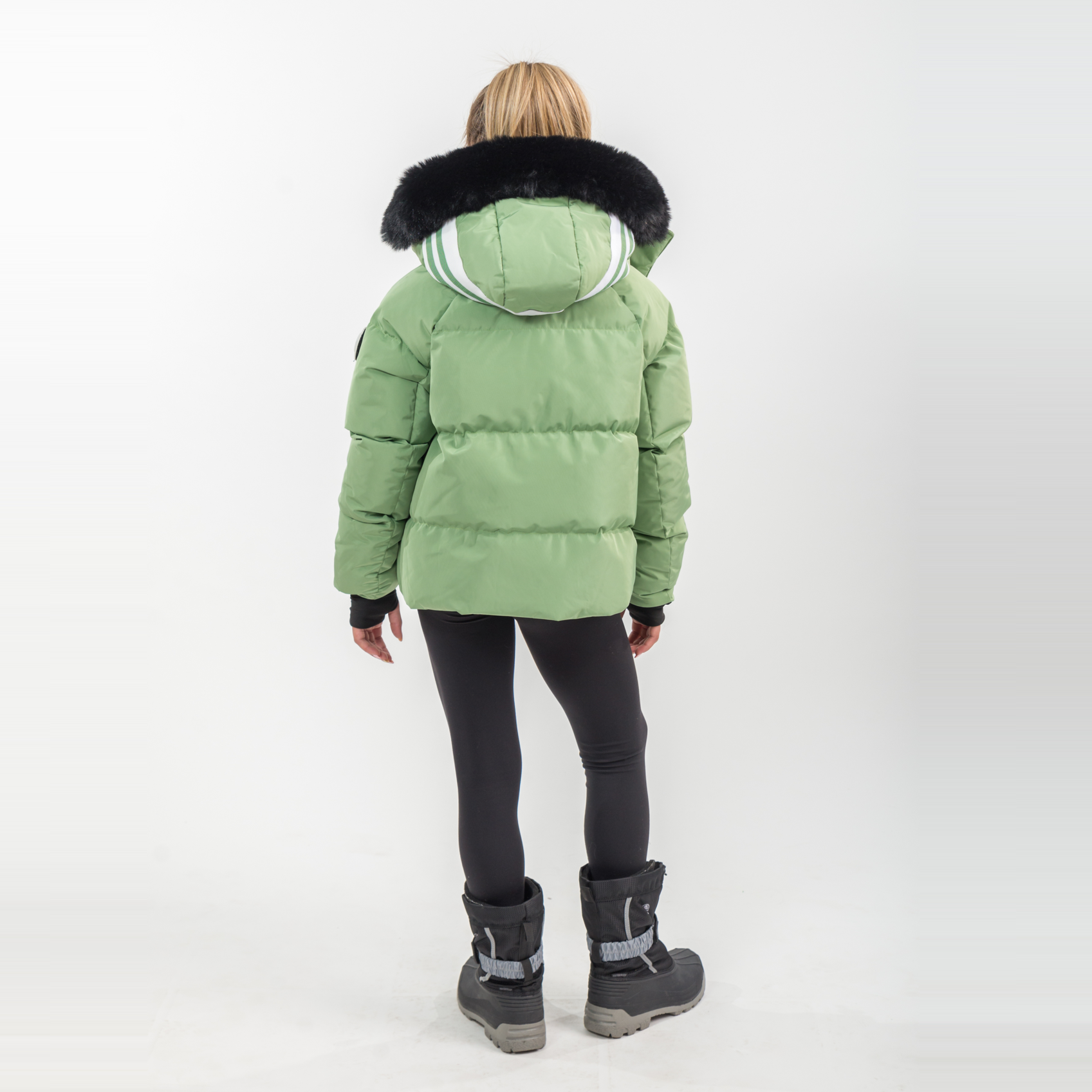 Nikki’s Cropped Ski Jacket & Pants Snowsuit - Velora Luxury Fashion