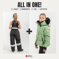 Nikki’s Cropped Ski Jacket & Pants Snowsuit - Velora Luxury Fashion