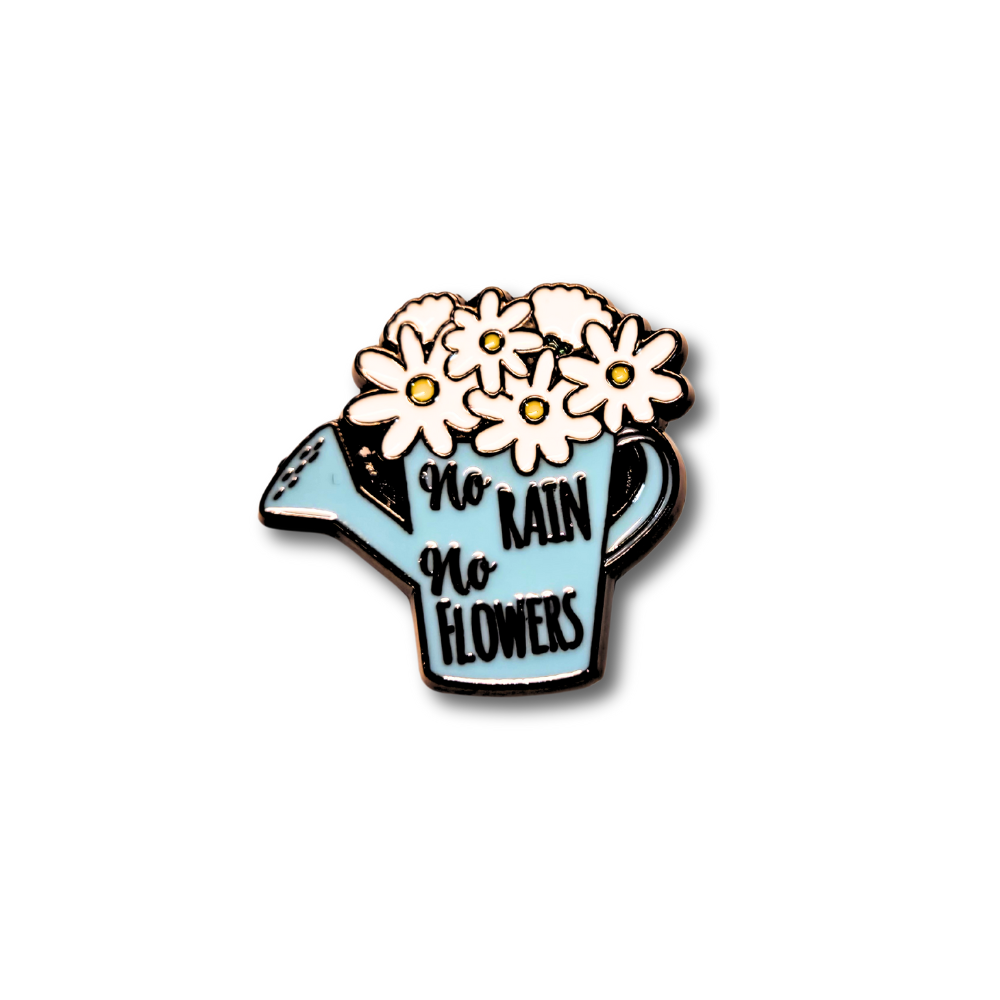 No Rain No Flowers | Collectible Pin - Velora