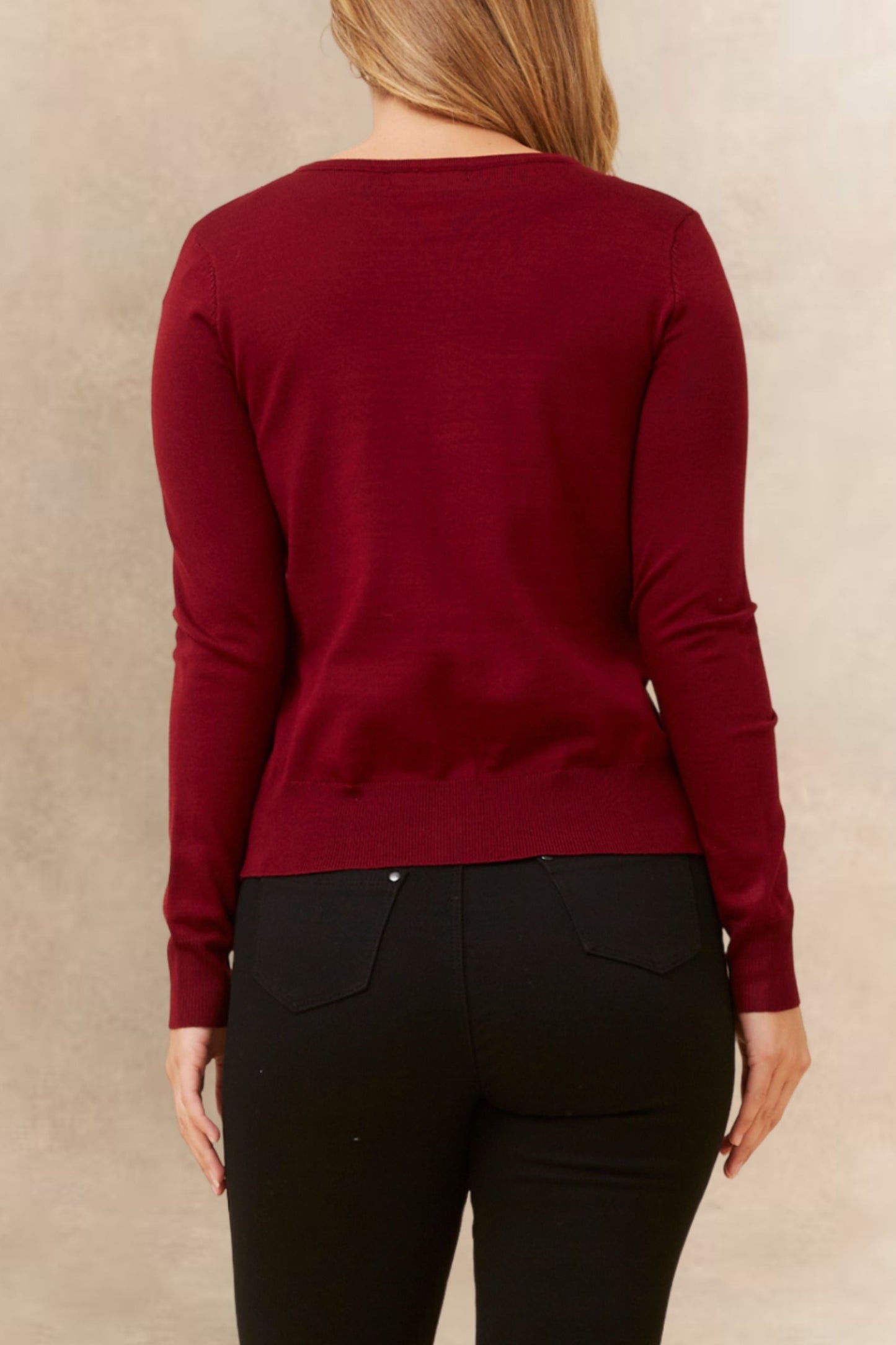 Noelle Lightweight Button-Front Cardigan - Velora Luxury Fashion