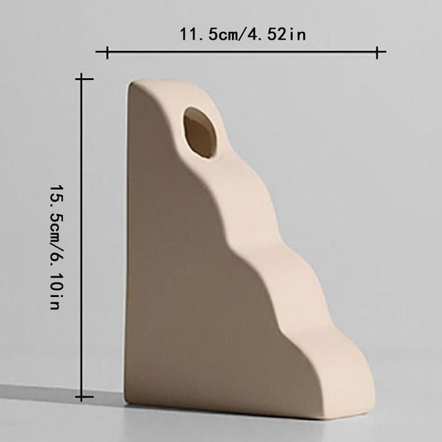 Nordic Ceramic Decorative Vase - Velora Luxury Fashion