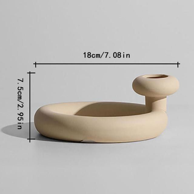 Nordic Ceramic Decorative Vase - Velora Luxury Fashion