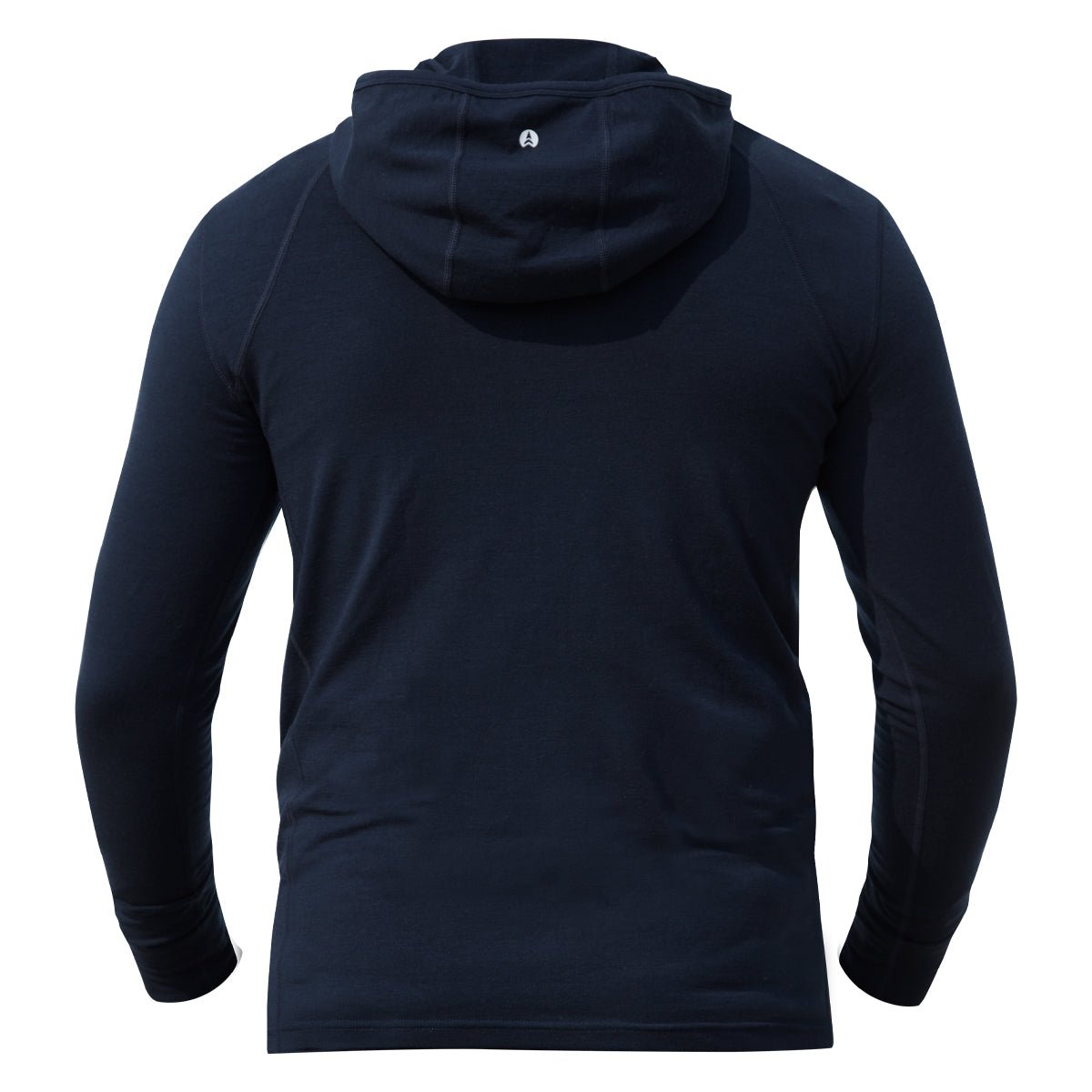 NorthWool Men's Merino Wool 1/4 Zip Midlayer Hoodie with Pouch and Pocket 260 GSM - Velora Luxury Fashion