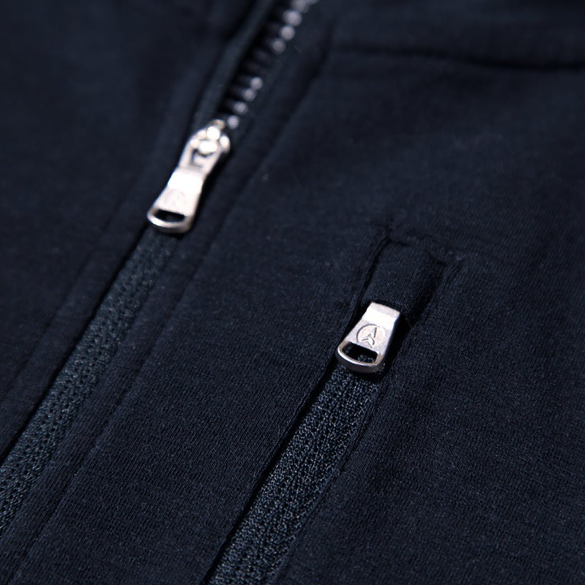 NorthWool Men's Merino Wool 1/4 Zip Midlayer Hoodie with Pouch and Pocket 260 GSM - Velora Luxury Fashion