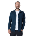 NorthWool Men's Merino Wool Shaket - Midweight Button Down Regular Fit (Navy) - Velora Luxury Fashion
