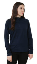 NorthWool Women's 100% Merino Wool 1/4 Zip Baselayer Pullover Sweater 260 GSM - Velora Luxury Fashion