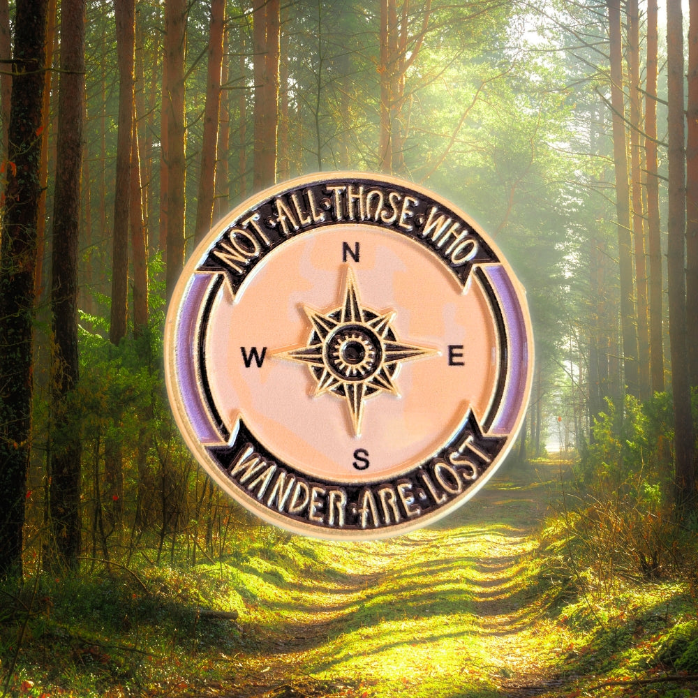 Not All Those Who Wander Are Lost | Collectible Pin - Velora