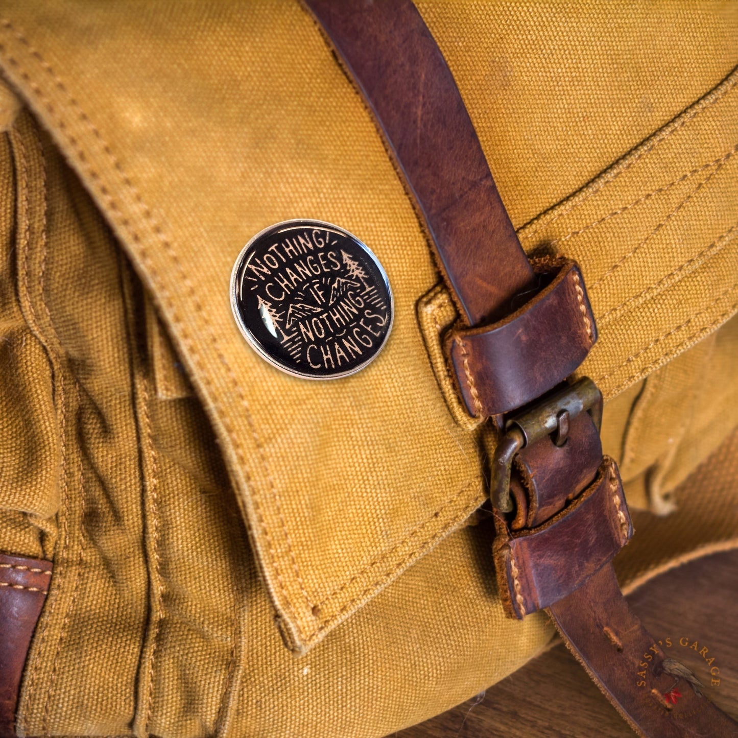 Nothing Changes If Nothing Changes | Collectible Pin - Velora