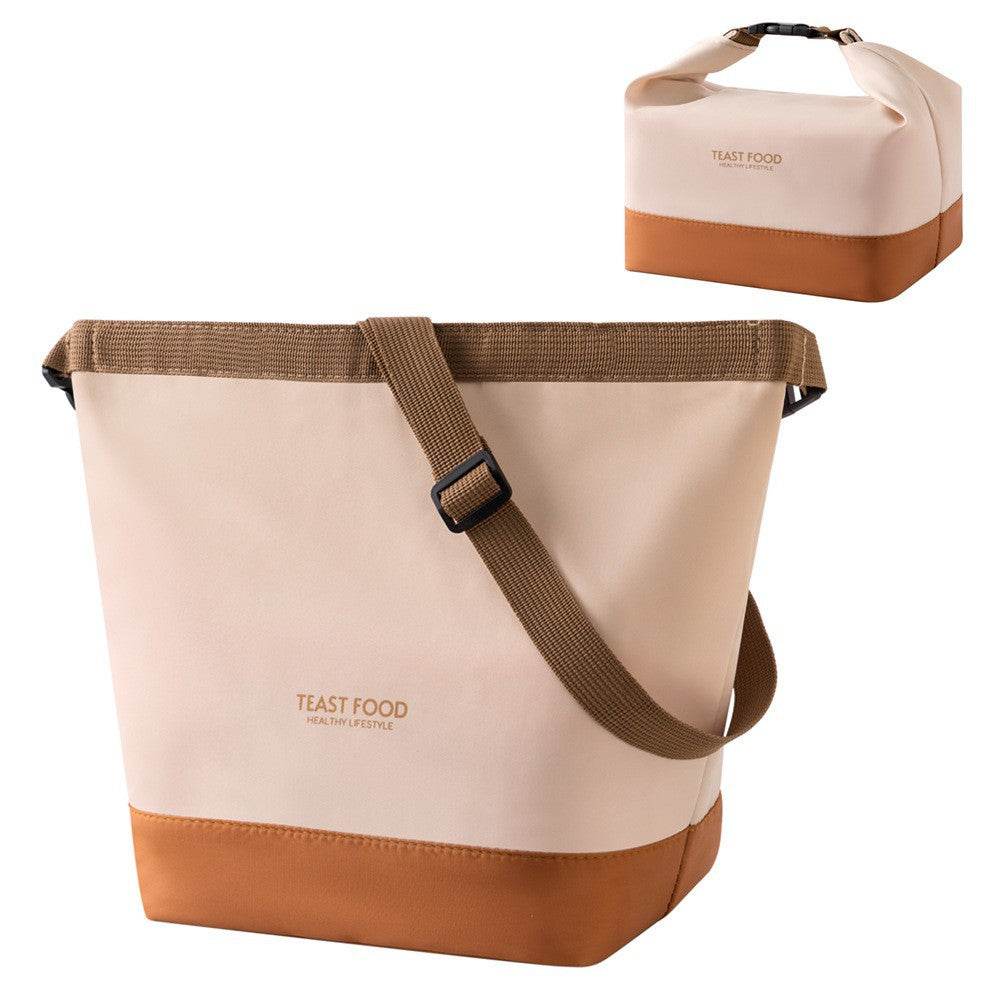 Large Capacity Crossbody Canvas Lunch Bag - Velora