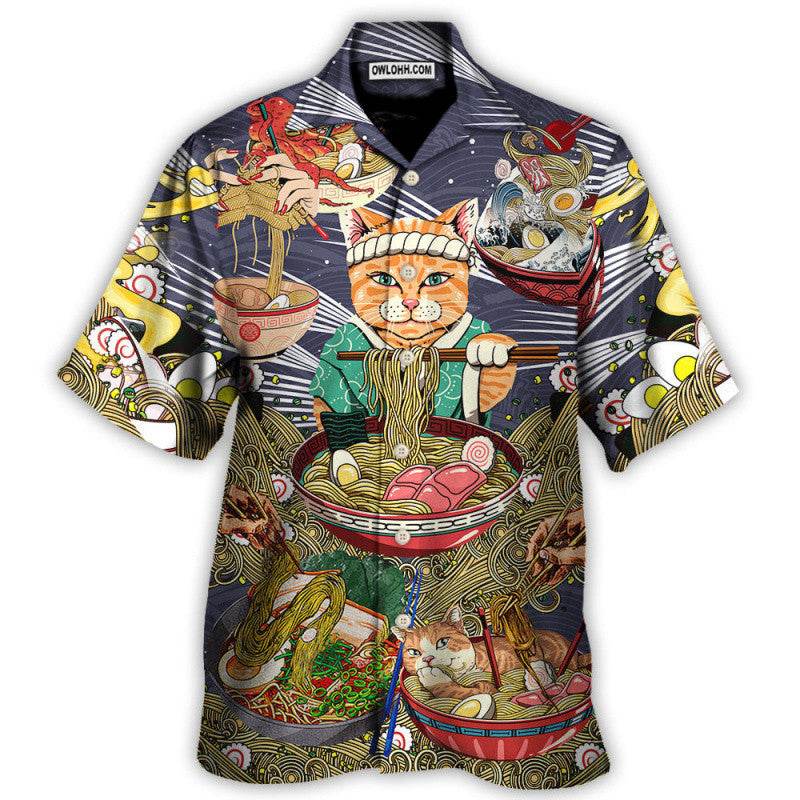 Men's Casual Digital Printed Short-sleeved Shirt - Velora