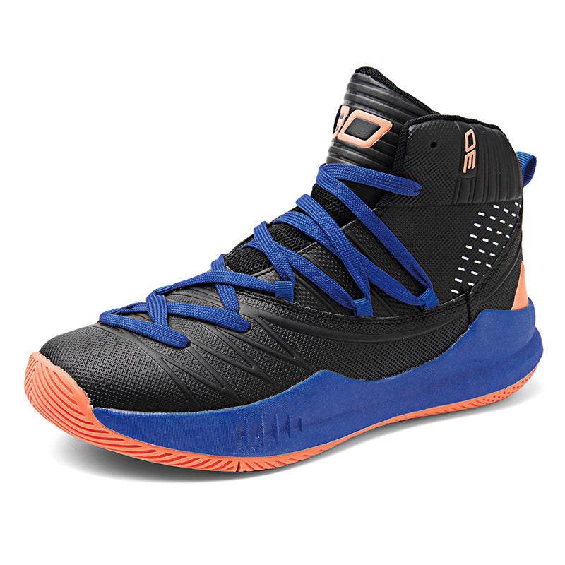 Plus Size Men's High-top Basketball Shoes Training Sneakers - Velora