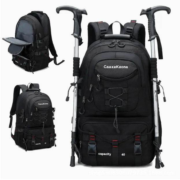 Large Capacity Travel Mountaineering Hiking Backpack - Velora