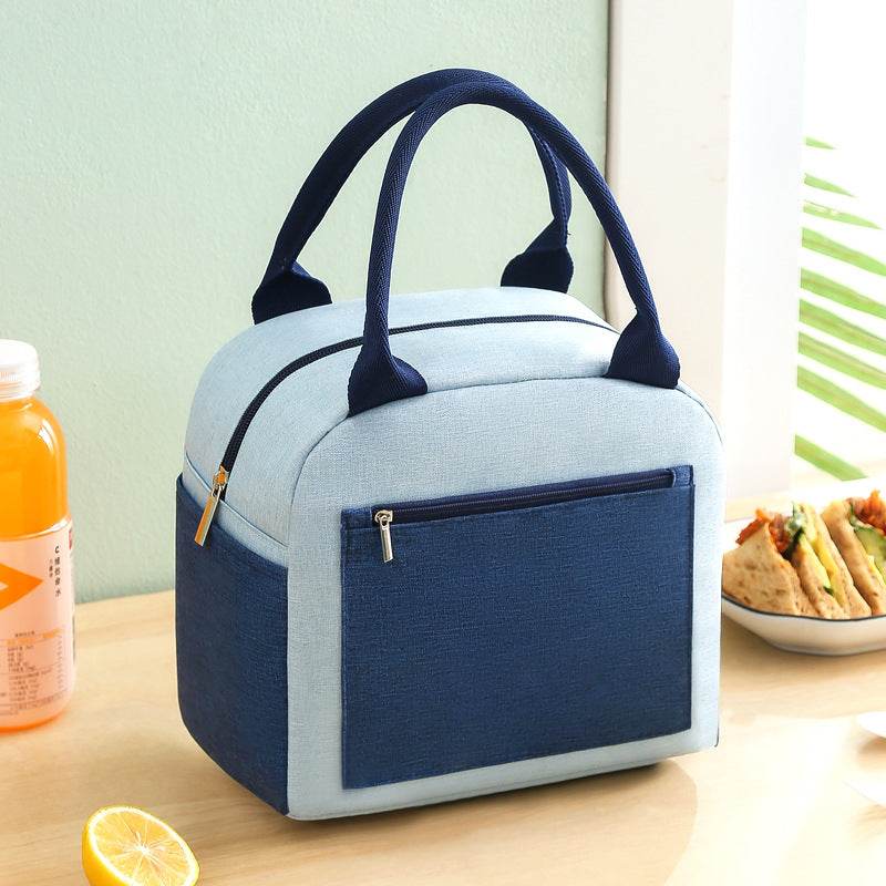 Aluminum Foil Waterproof Color Matching Insulated Lunch Bag for Kids - Velora