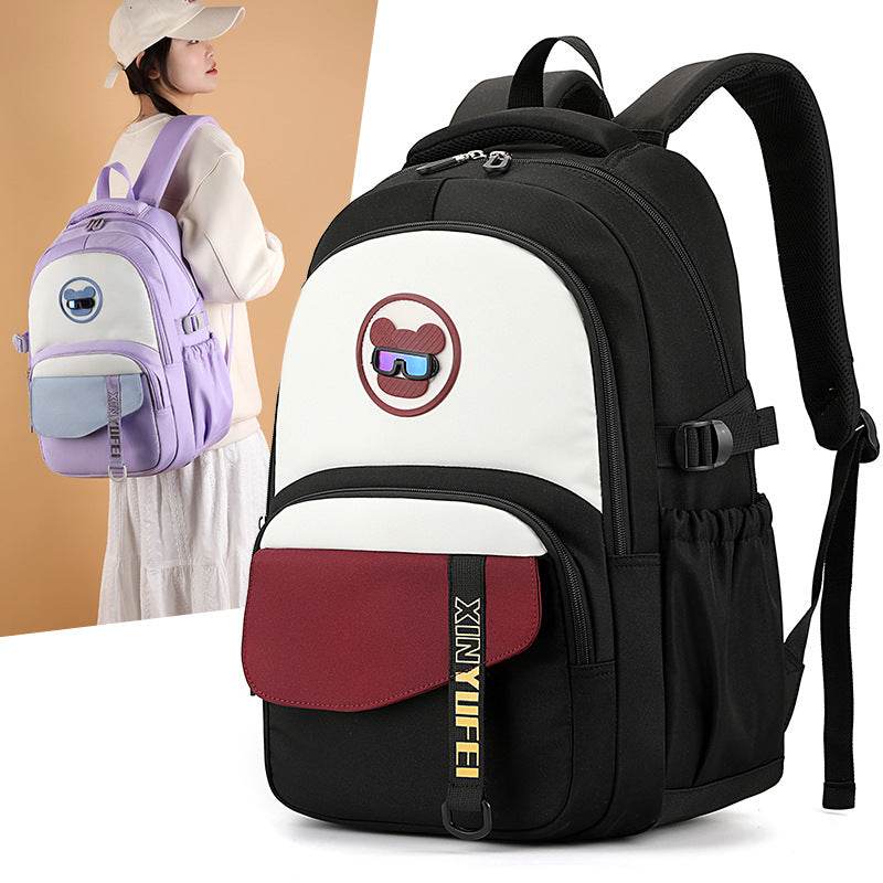 New Girls' Portable backpack Burden Alleviation Good-looking - Velora