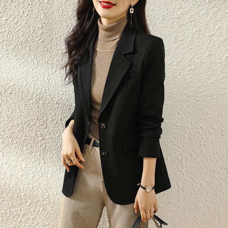 Fashion Temperament Casual Suit Jacket Women - Velora