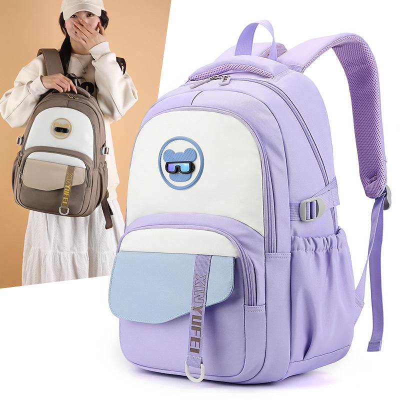 New Girls' Portable backpack Burden Alleviation Good-looking - Velora