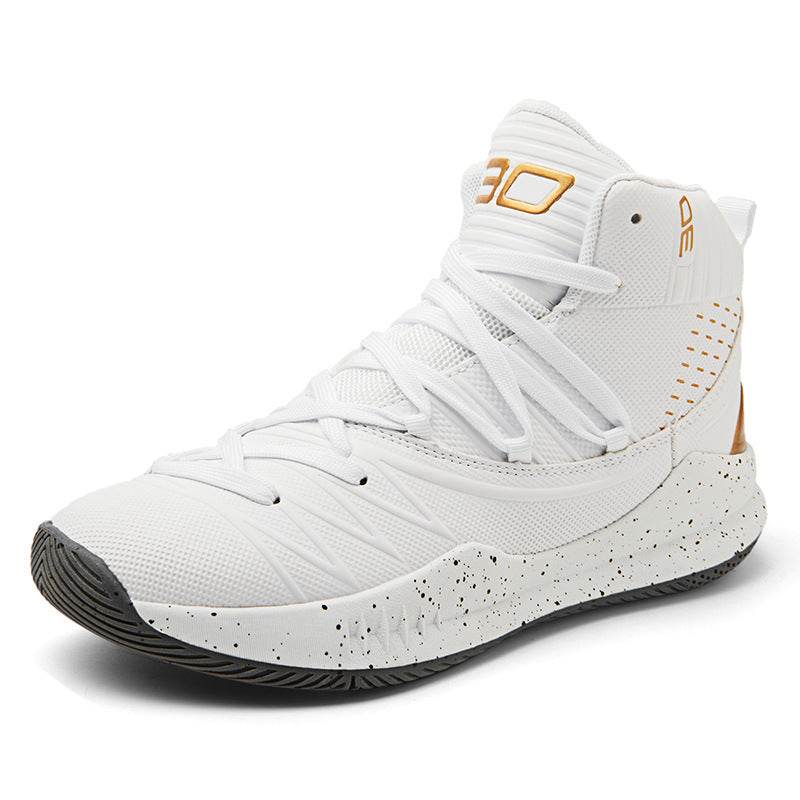 Plus Size Men's High-top Basketball Shoes Training Sneakers - Velora