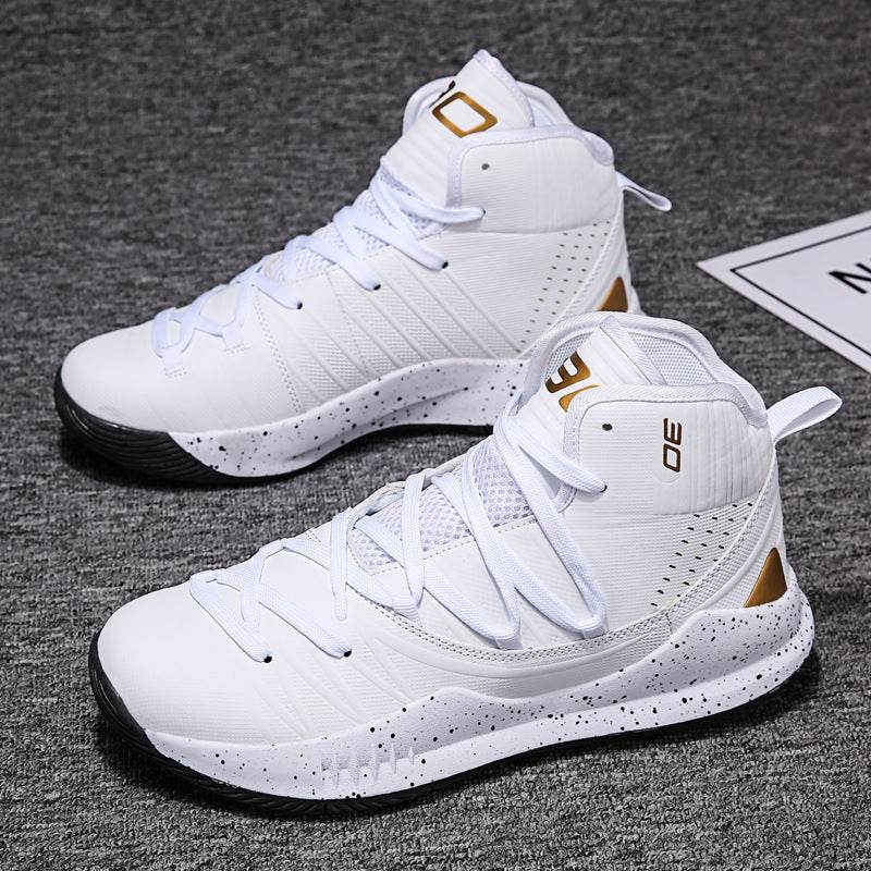 Plus Size Men's High-top Basketball Shoes Training Sneakers - Velora