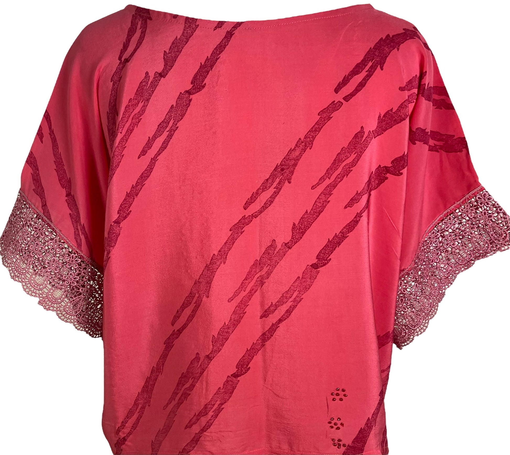 PRC6155 Avatar Pure Silk Boxy Top - Velora