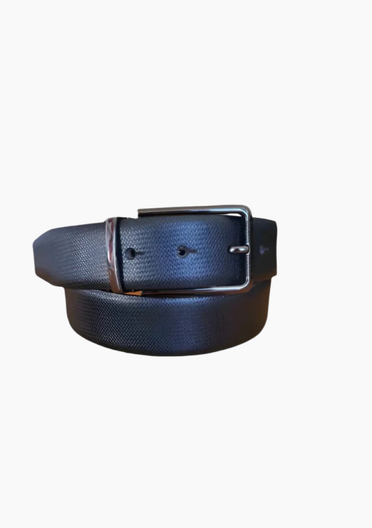 OHM New York Textured Leather Belts - Velora