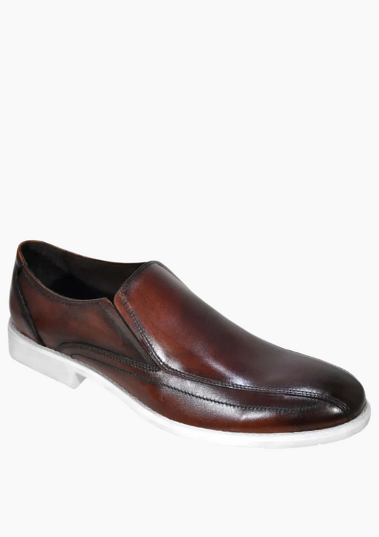 OHM Lifestyle Leather Slip-on Shoes - Velora