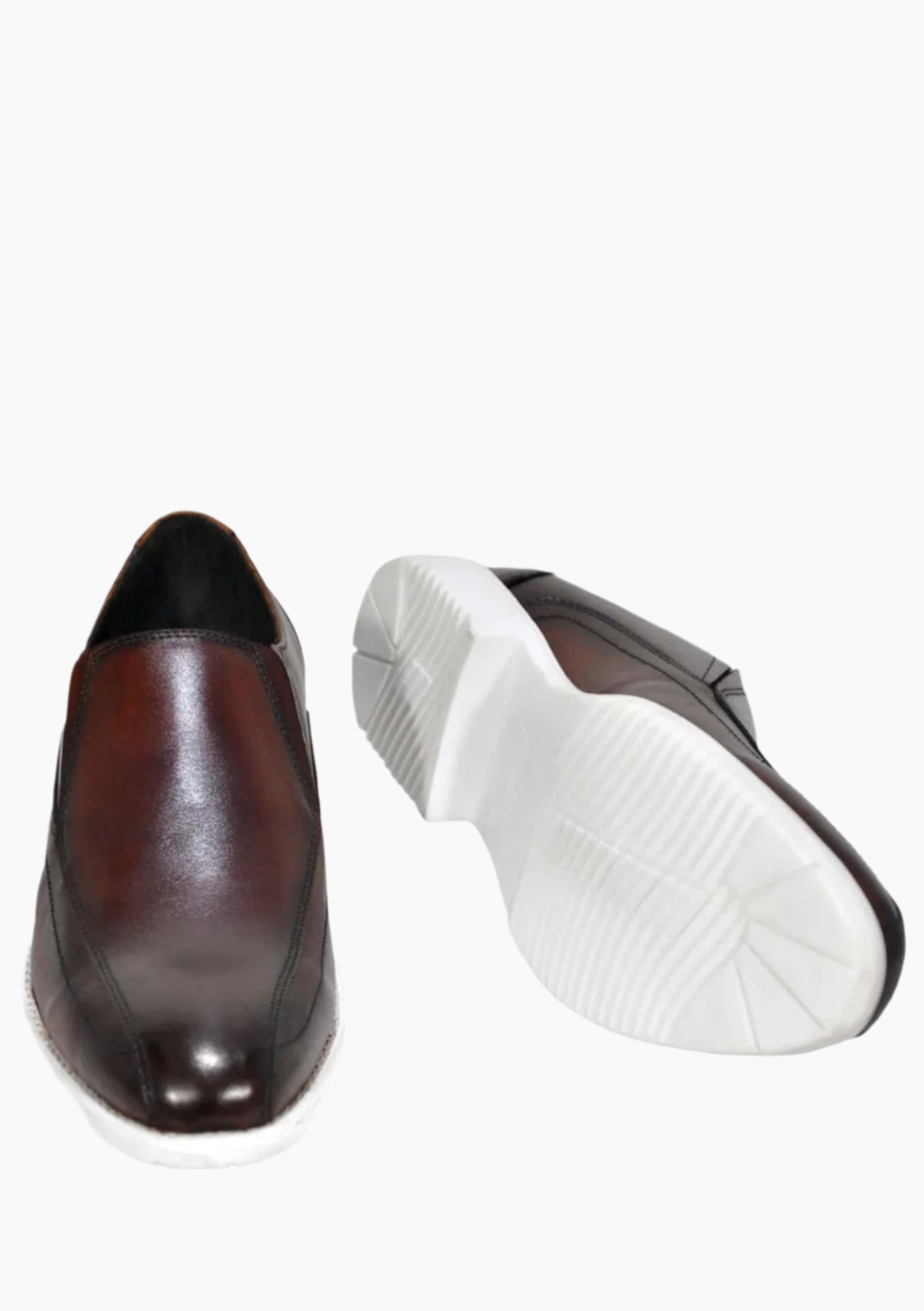 OHM Lifestyle Leather Slip-on Shoes - Velora