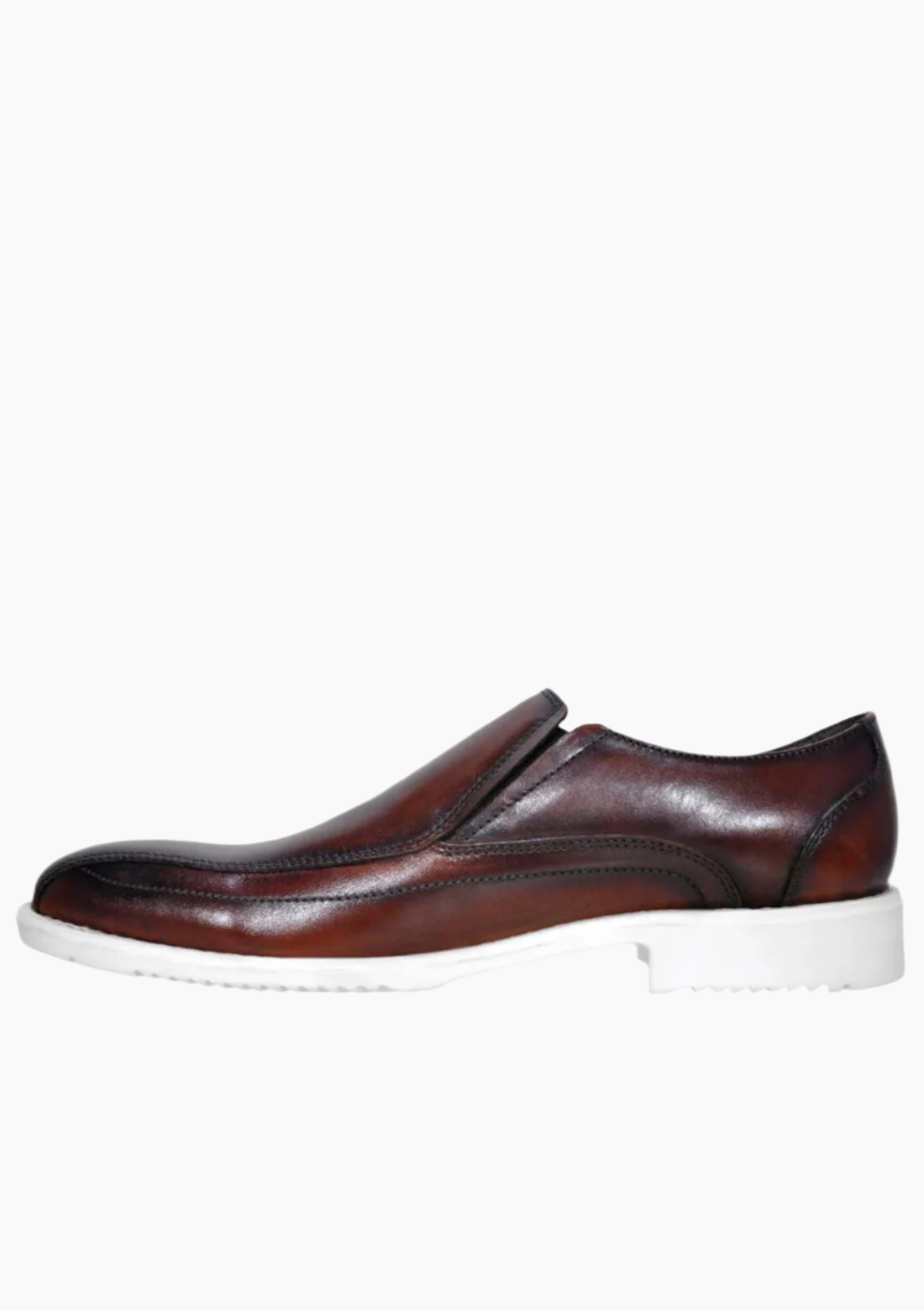OHM Lifestyle Leather Slip-on Shoes - Velora