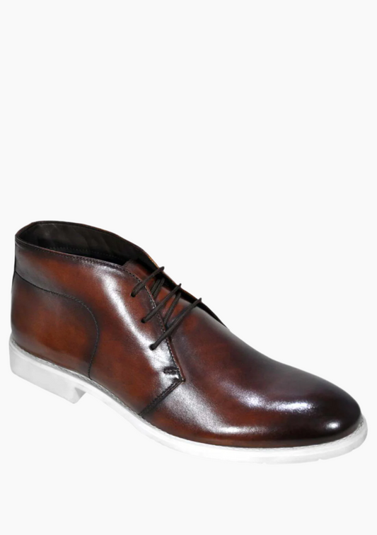 OHM Lifestyle Handmade Ankle Leather Boots - Velora