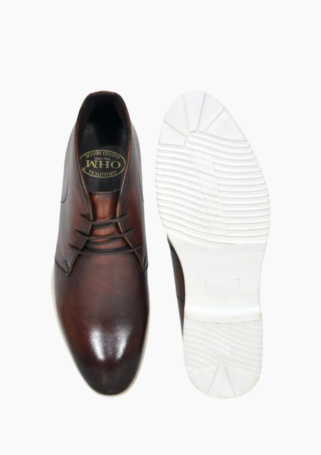 OHM Lifestyle Handmade Ankle Leather Boots - Velora