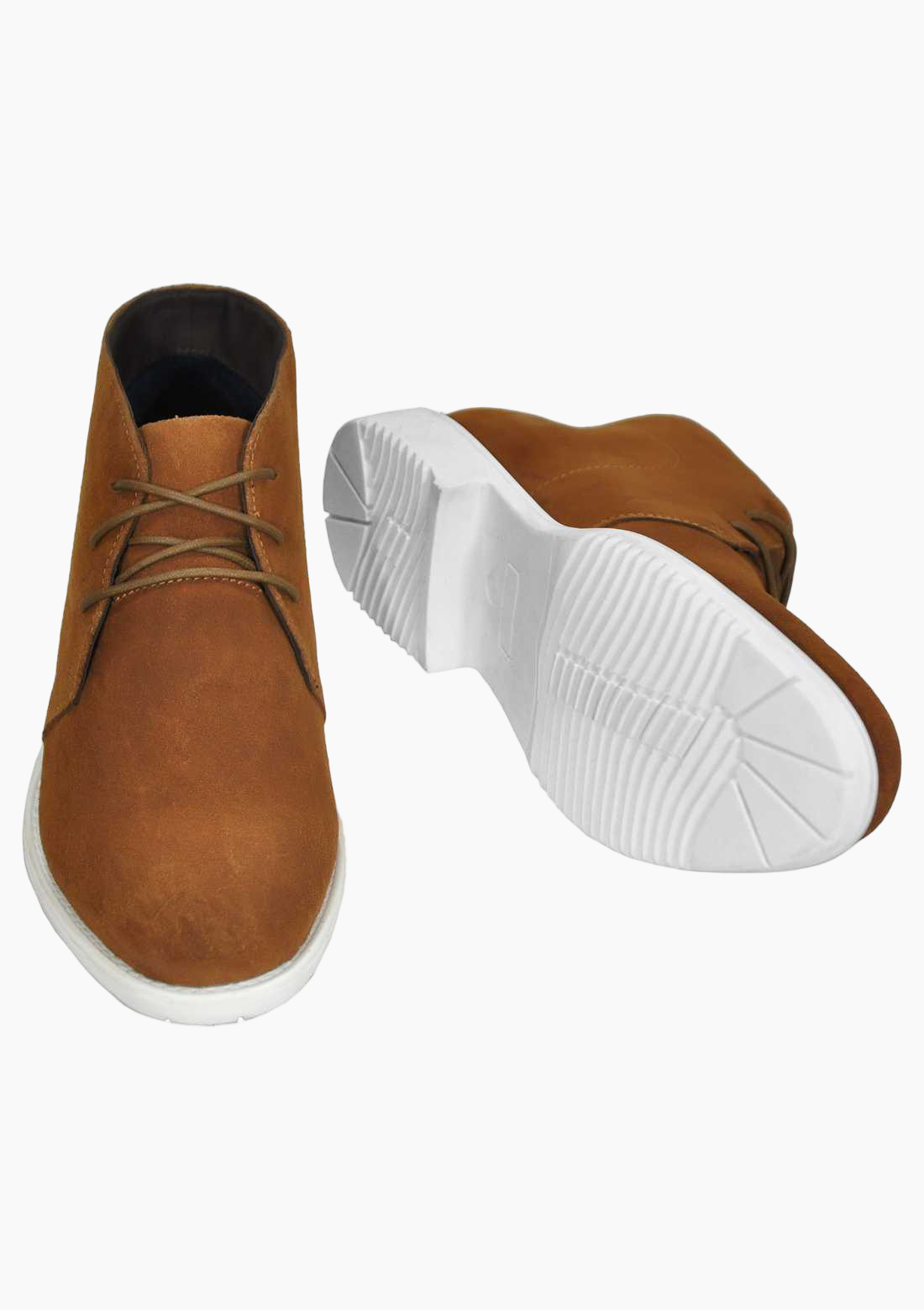 OHM Lifestyle Plain Stitched Toe Leather Ankle Boot - Velora