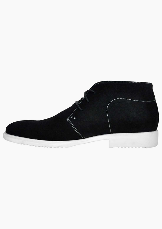 OHM Classic Style Italian Leather Everyday Ankle Boots - Velora