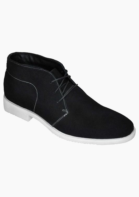 OHM Classic Style Italian Leather Everyday Ankle Boots - Velora