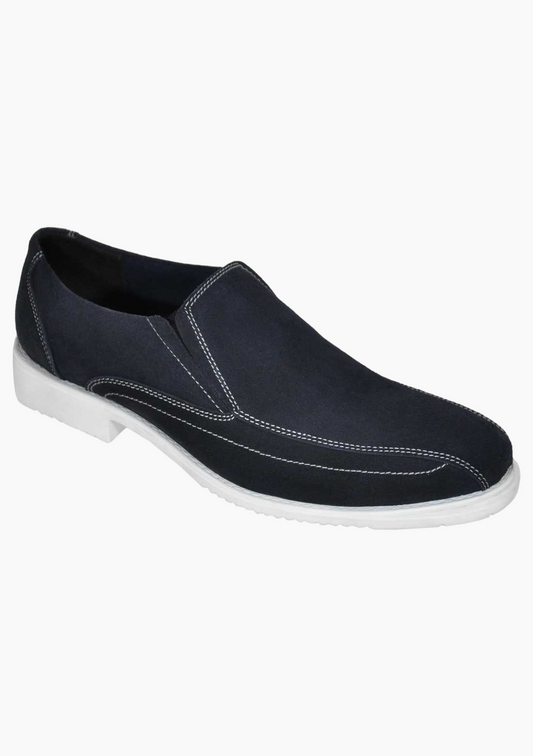 OHM Luxury Italian Leather Stylish Business Slip-on Shoes - Velora