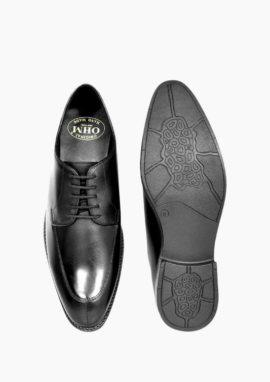OHM Centre Split Toe Dress Leather Shoes - Velora