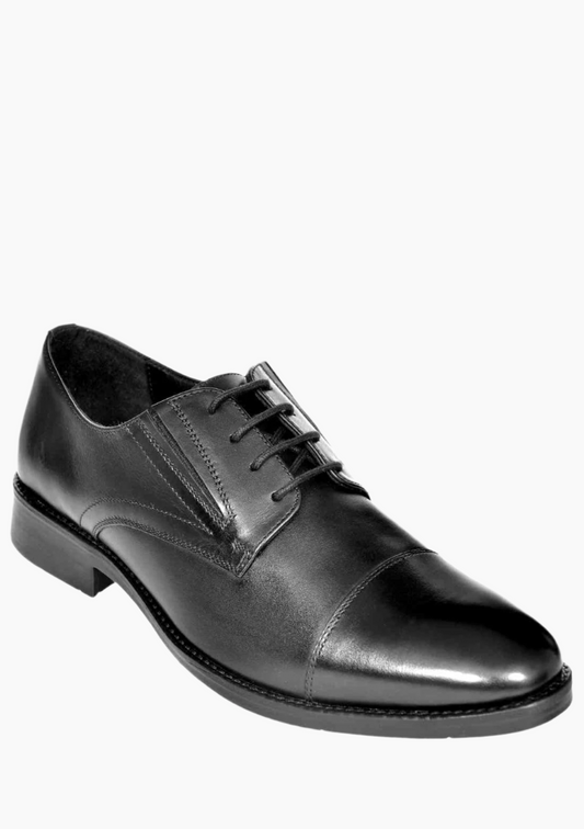 OHM Cap Toe Lace up Shoes with Slip-on Option - Velora