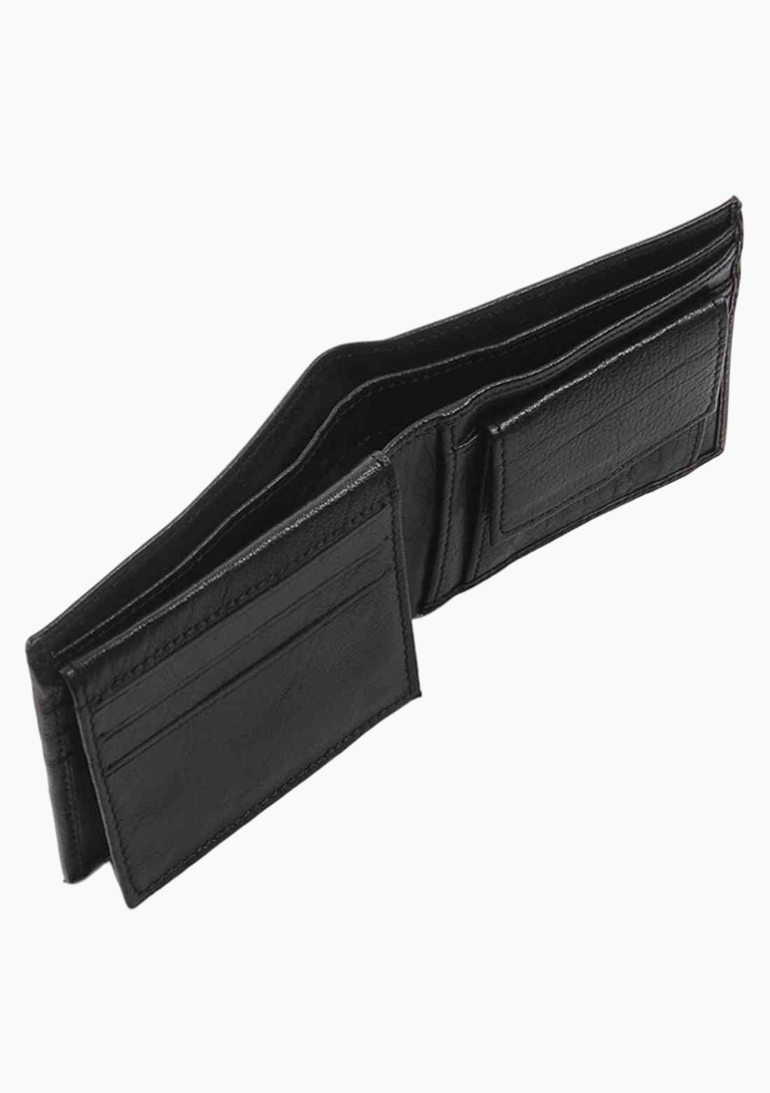 OHM Leather Coin Holder Wallet with ID Window - Velora