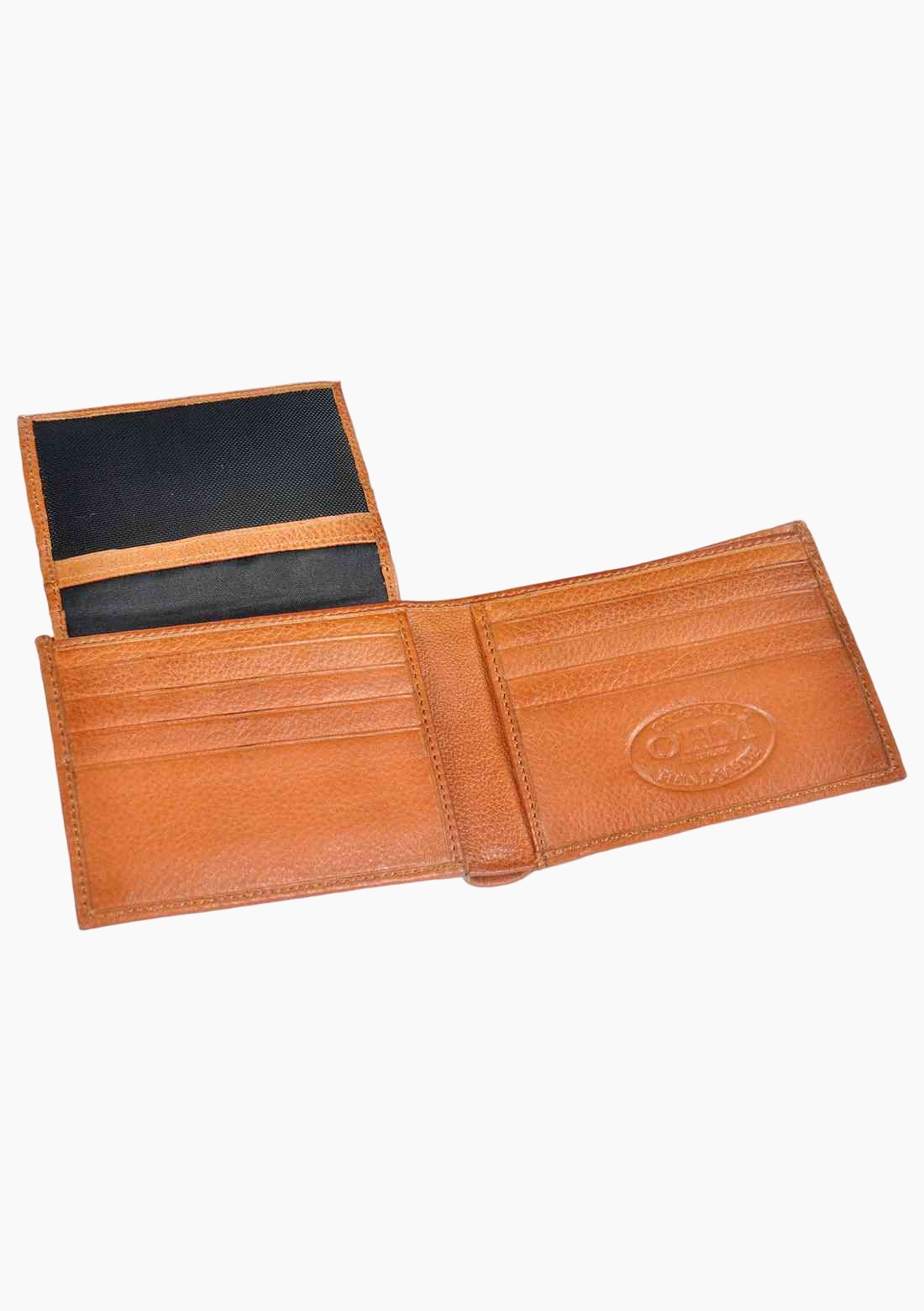 OHM New York Perimeter Stitched Leather Wallet - Velora