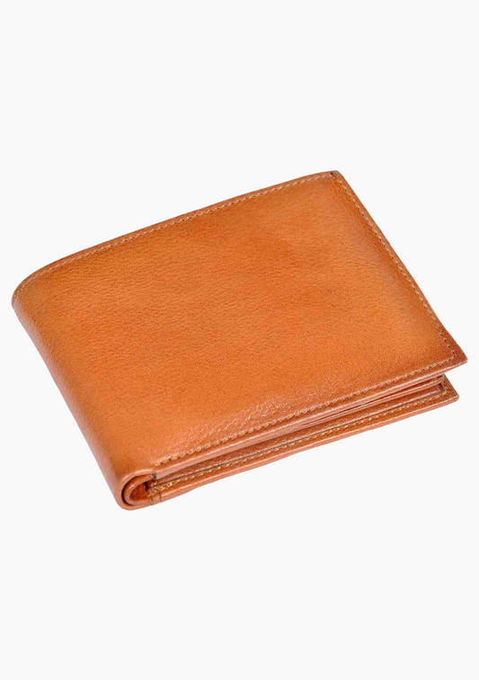 OHM New York Perimeter Stitched Leather Wallet - Velora