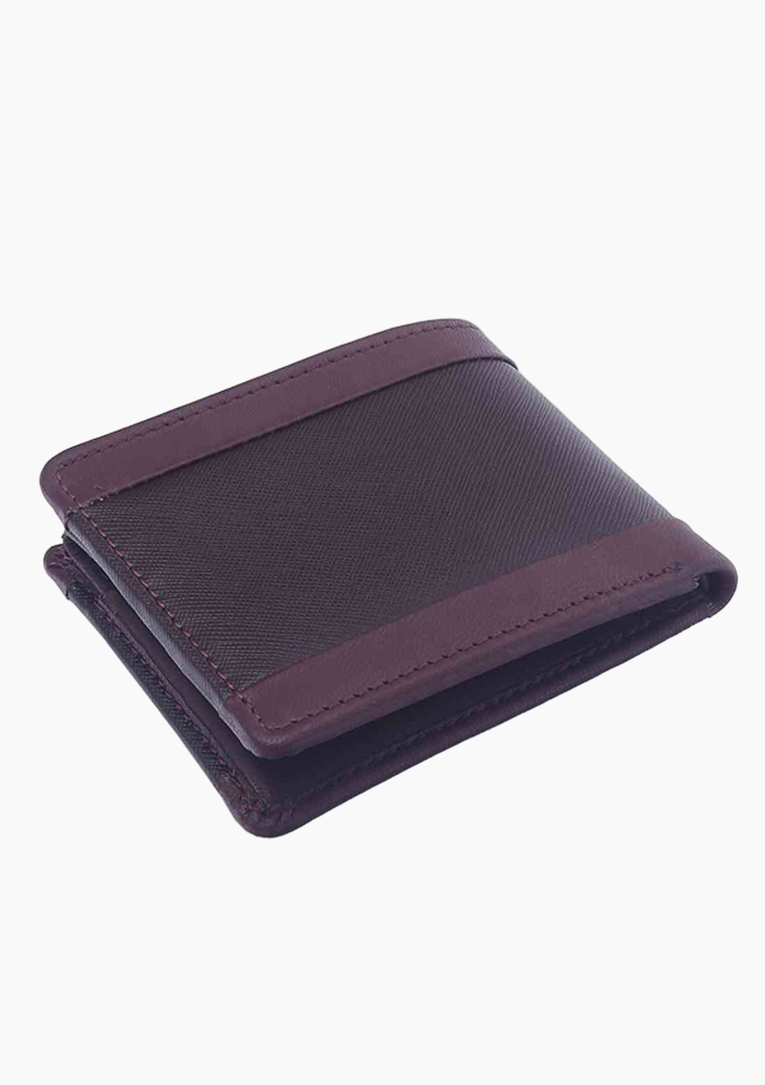 OHM Saffiano Leather Two in One Slim Wallet - Velora