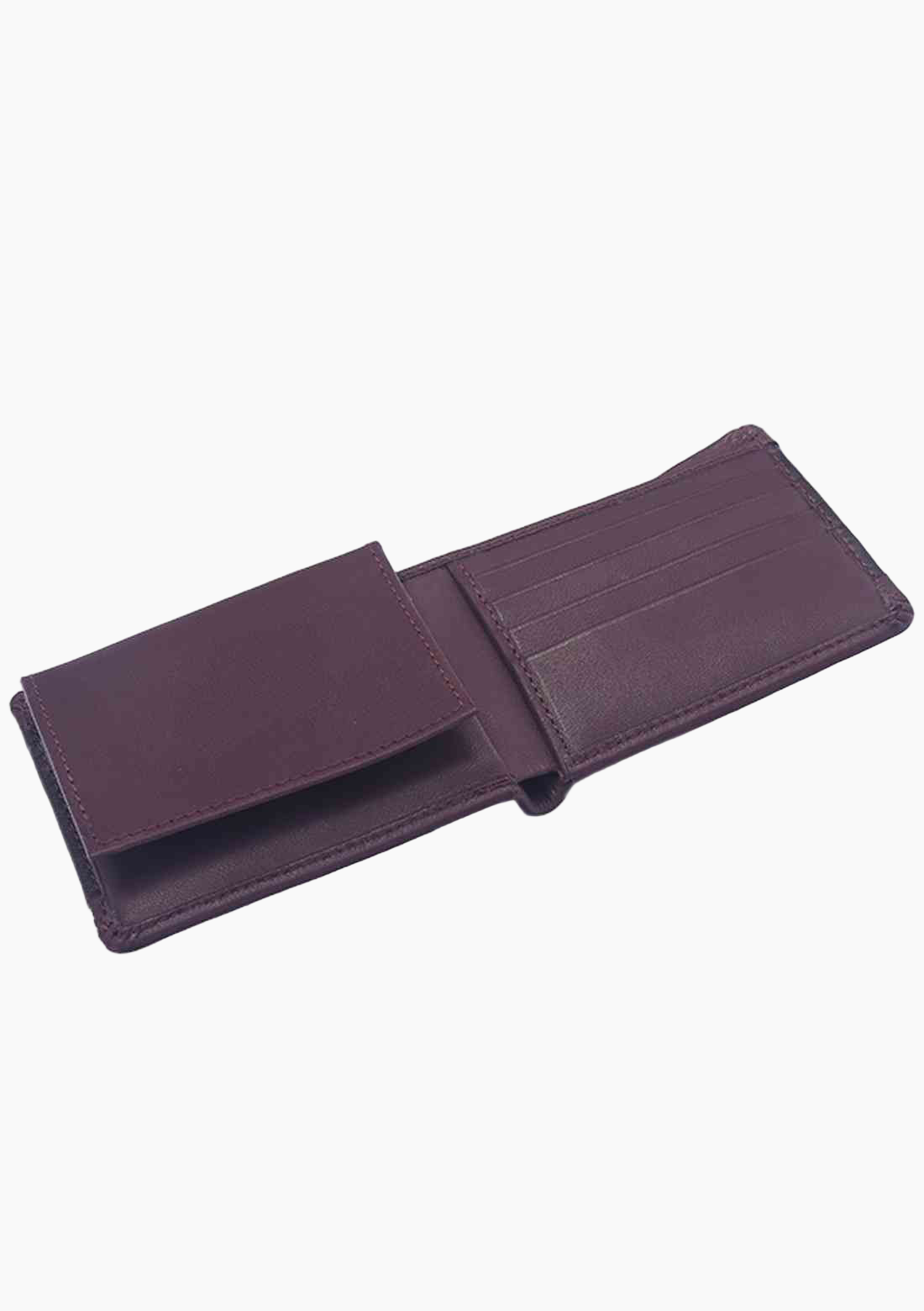OHM Saffiano Leather Two in One Slim Wallet - Velora