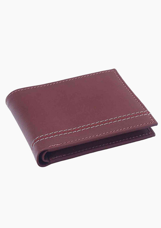 OHM Triple Lined Leather Wallet - Velora