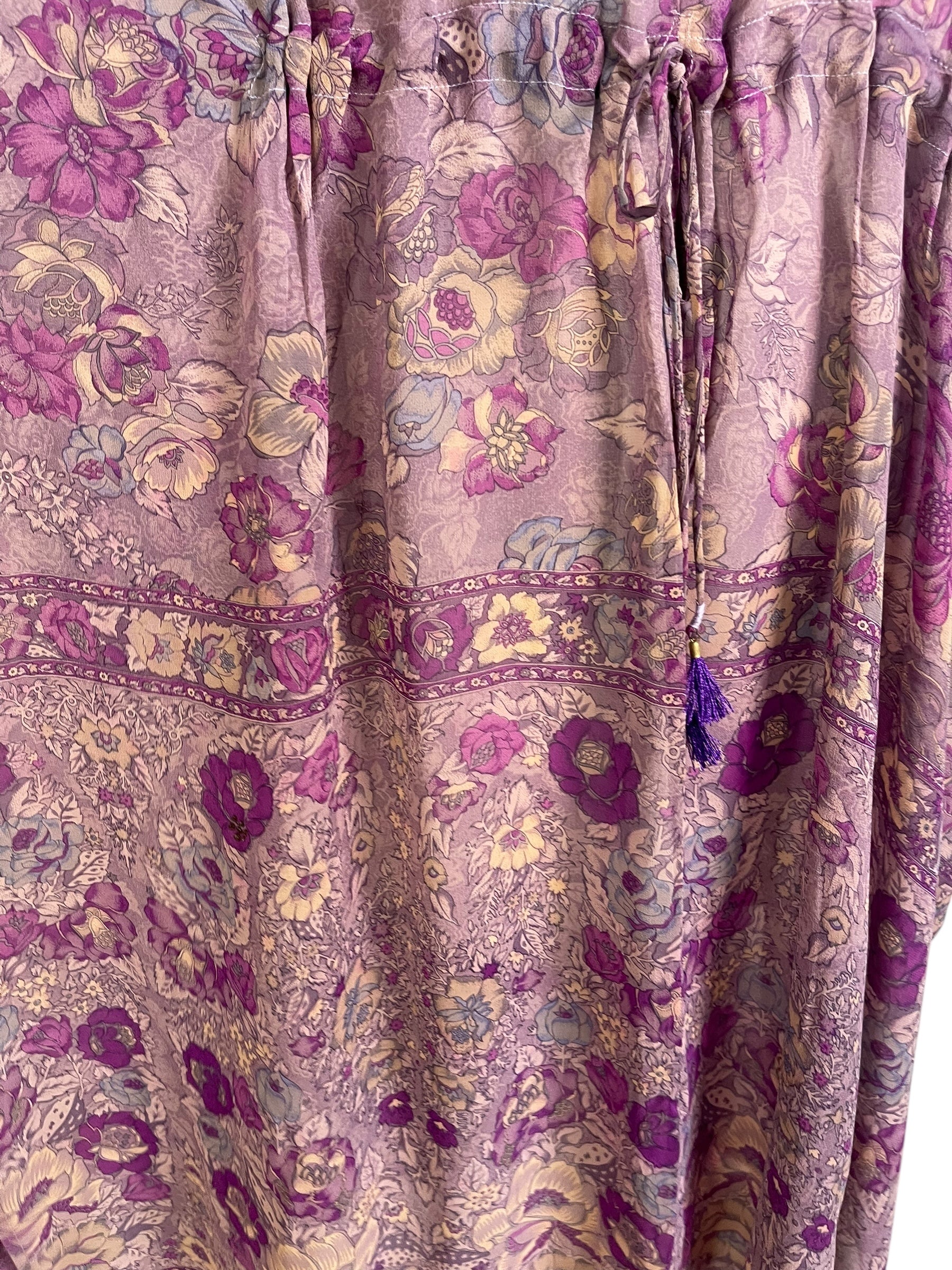PRG6797 Sheer Avatar Pure Silk Maxi Kaftan - Velora