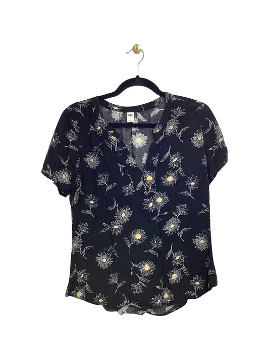 OLD NAVY Regular fit Blouse in Black - M - Velora