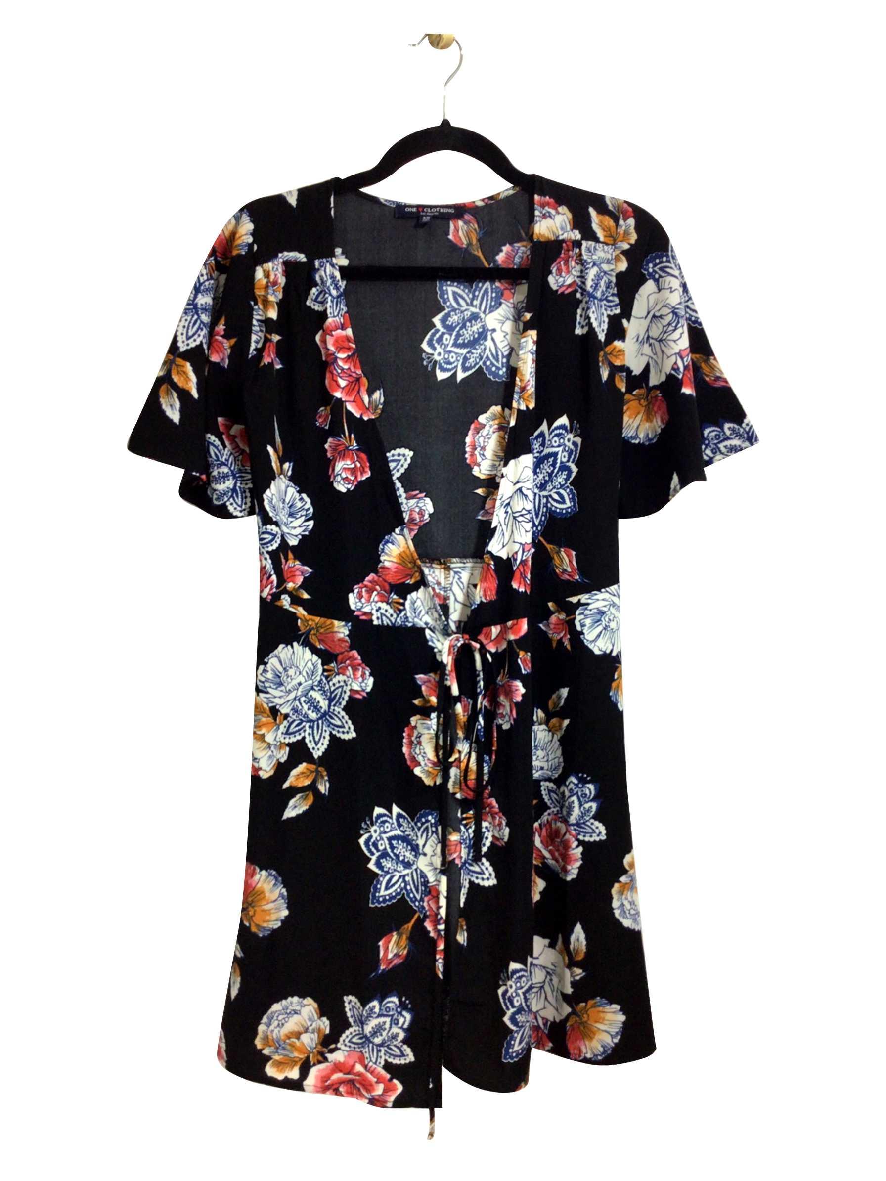 ONE CLOTHING Regular fit Wrap Dress in Black - XS - Velora