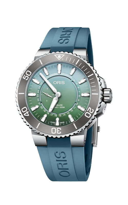 Oris Aquis Dat Watt Limited Edition II 01 743 7734 4197-Set - Velora