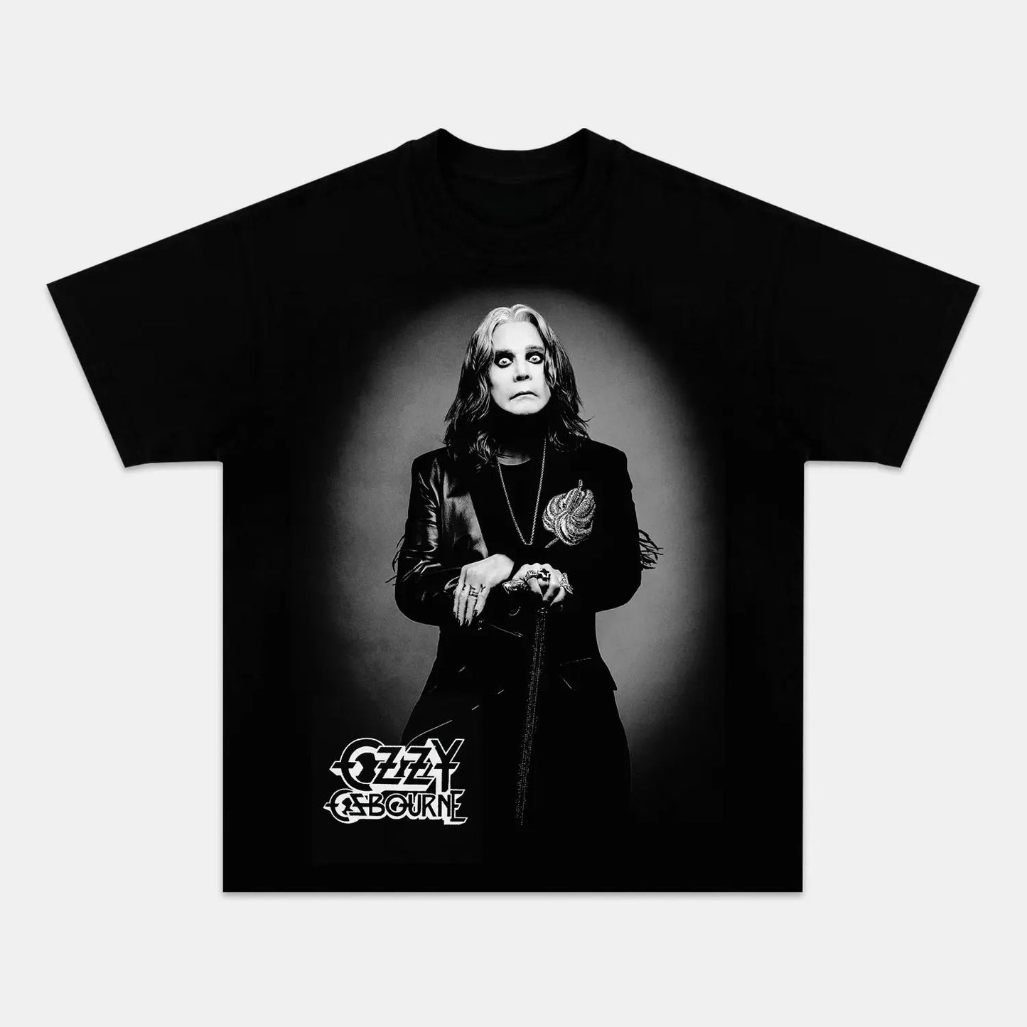 Ozzy Osbourne & Legendary — Classic Heavyweight Rock Tee - Velora