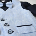 Ocean Gent Formal Vest Set - Velora Luxury Fashion